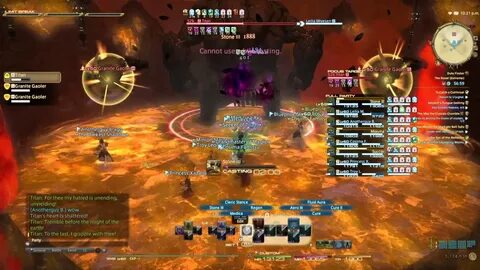 Final Fantasy XIV (Zalera) - 8 Man Healer Titan Extreme // u