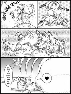 Ocarina of Vore Chapter 3 page 8 by volezor -- Fur Affinity 