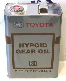 Масло трансмиссионное GL5 Hypoid Gear Oil LSD 85W-90, 4л 088