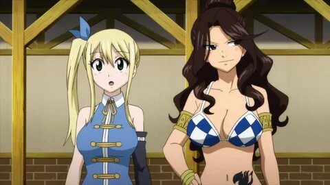 Lucy and Cana - Fairy Tail Final Series ep 17 by Berg-anime