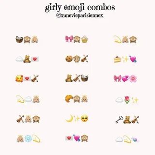 Cute Aesthetic Emoji Combos Related Keywords & Suggestions -