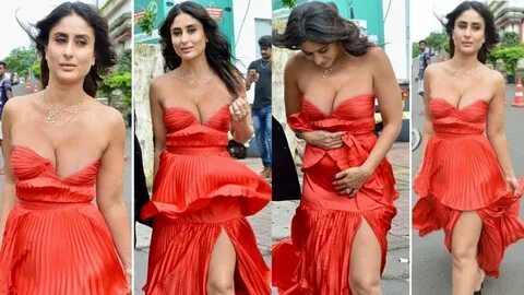 रस्ते में चलते चलते Kareena Kapoor का फिसला ड्रेस, हुआ कुछ ऐ
