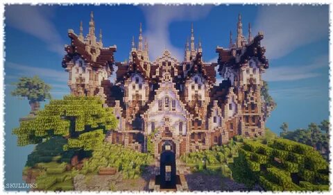 Minecraft Cinematic Fantasy Castle Tantal 1.19.1/1.19/1.18/1