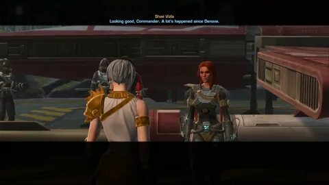 SWTOR - KotET Companion Recruitment - Shae Vizla - YouTube