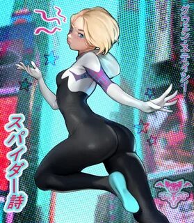 toxxy, gwen stacy, marvel, spider-man: into the spider-verse