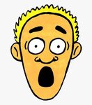 Shocked Sad Face Clipart - Shocked Clipart, HD Png Download 