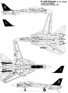 Sketch View2 Blueprints, F14 tomcat, Fighter jets