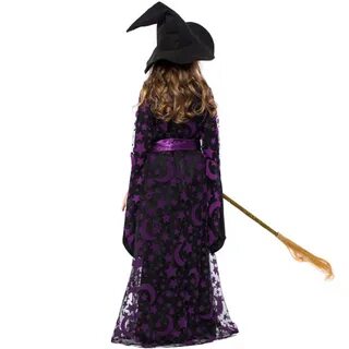 Костюм Umorden, фиолетовая ведьма колдунья со Звездной луной