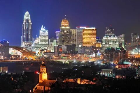 Cincinnati love this city! Cincinnati skyline, Downtown cinc