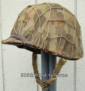 WWII US ARMY M1 HELMET COVER TACTICAL CAMOUFLAGE NET Militar
