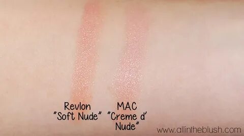 MAC Creme D' Nude Lipstick Dupes - All In The Blush