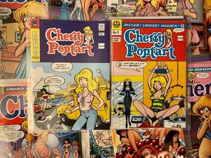 Cherry Poptart Comic Book Collection 1-14 Larry Welz Signed 