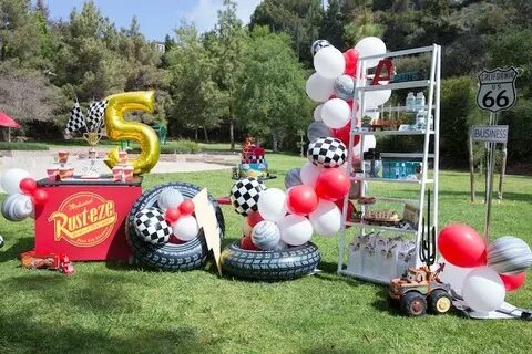 Lightning McQueen Ka-Chow Birthday Party Kara's Party Ideas 