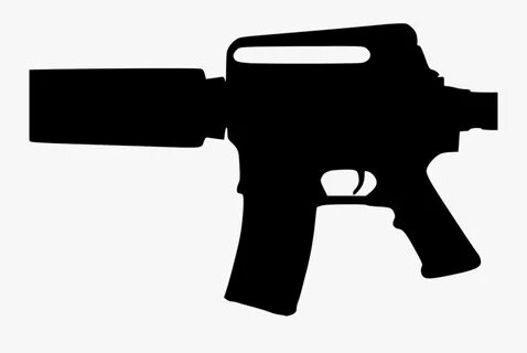 Ar-15 Guns Cliparts - Transparent Ar 15 Clipart , Free Trans