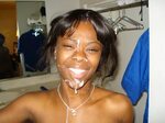 Beautiful ebony girl with some cum in her face MOTHERLESS.CO