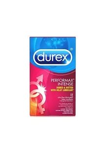 Durex Performax Intense Condom, 12 Count (Pack of 2)