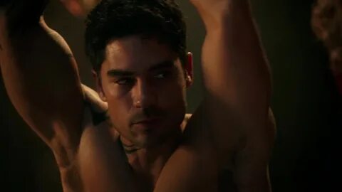ausCAPS: D.J. Cotrona and Jere Burns shirtless in From Dusk 