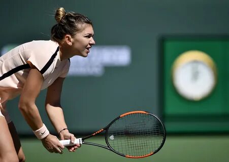 Halep Holds On, Advances to Semis - BNP Paribas Open