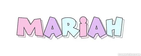 Mariah Logo Free Name Design Tool from Flaming Text