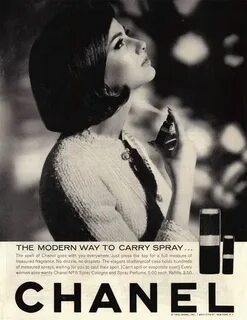 1964 CHANEL No.5 PERFUME COLOGNE Photo Pretty Woman ORIGINAL