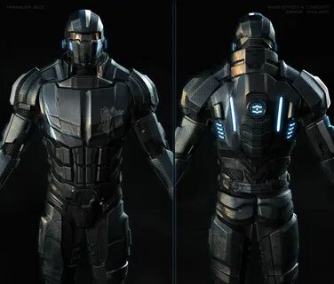 Mass Effect by Hakan Hancer, Turkey Armor concept, Space arm