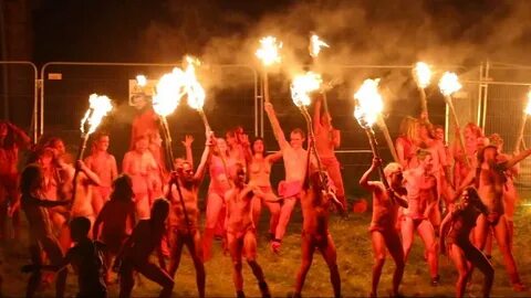 SCOTTISH NAKED FIRE PARTY - YouTube