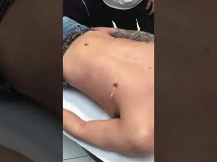 Nipple Piercing Men - YouTube