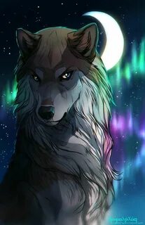 Pin by HayHay on Lobos & Vampiros Canine art, Anime wolf dra