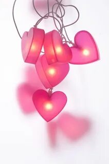 Hearts 002 by ISOStock on @deviantART Heart lights, Pink hea