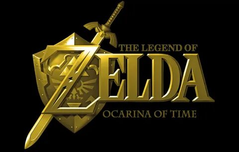 Free download ocarina of time gold logo hd by saltso 1121x71