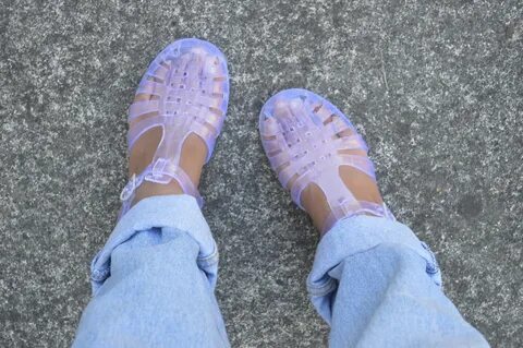 wow... Jellies had some back in the day Jelly shoes fashion,