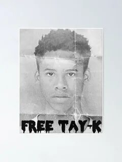 "Free Tay K" Poster by Upgradeenabled Redbubble