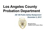 PPT - Los Angeles County Probation Department PowerPoint Pre