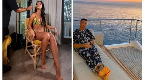 Ronaldo relaksohet me pizhame, por Georgina me bikini i çmen