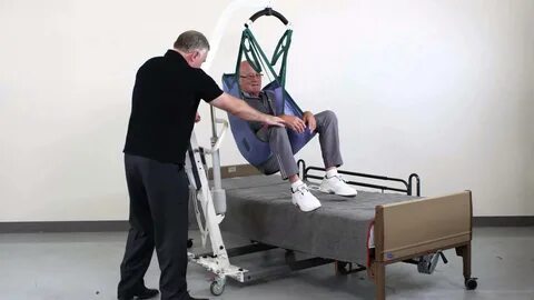 How to Use a Hoyer Lift Sling To Transfer a Patient Safely
