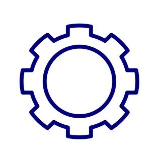 Blue Gear Cog SVG Clip arts download - Download Clip Art, PN