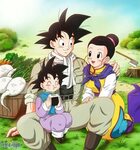 Goten, Goku and Chichi! Anime Amino