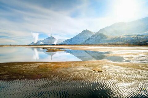 Great Salt Lake Industry Lake, Vista, Large prints