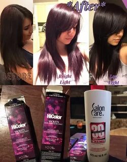 Tried the new L'Oréal Hicolor Violets Red Violet. Love it! L