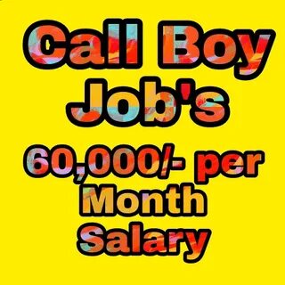 Call Boy Job Salary - Baby Salary