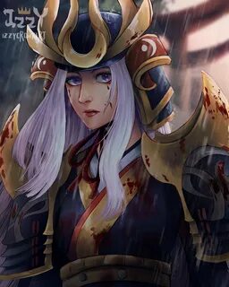 IzzyCrown - Freya Raven Shogun - Mobile Legends Fanart