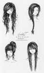 How To Draw Hair (Step By Step Image Guides) How to draw hai
