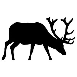 Elk Antler Scene SVG Cut File JPG PNG dxf Woodland Elk Vecto