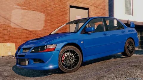 Скачать Mitsubishi Lancer EVO 8 MR Tunable для GTA 5