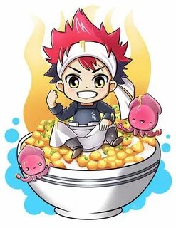 Not all tiger fruit is happy... Food wars, Chibi food, Anime