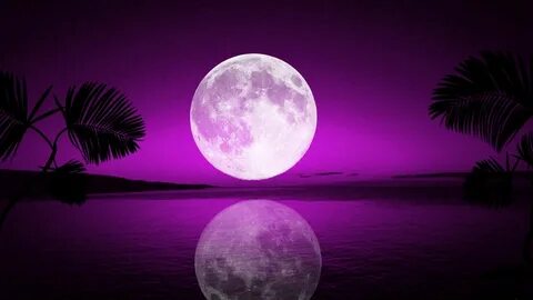 Purple Moon Wallpapers - Wallpaper Cave