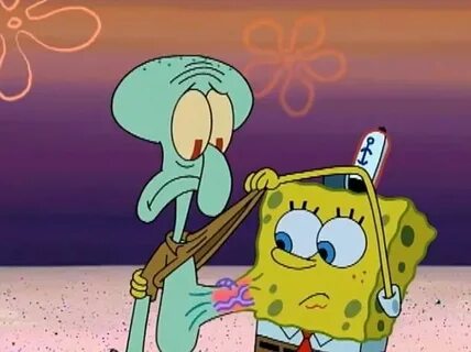 SpongeBob and Squidward are like brothers... only closer. Fu
