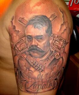 Zapata Tat2.jpg (500 × 602) Portrait tattoo, Ink, Portrait