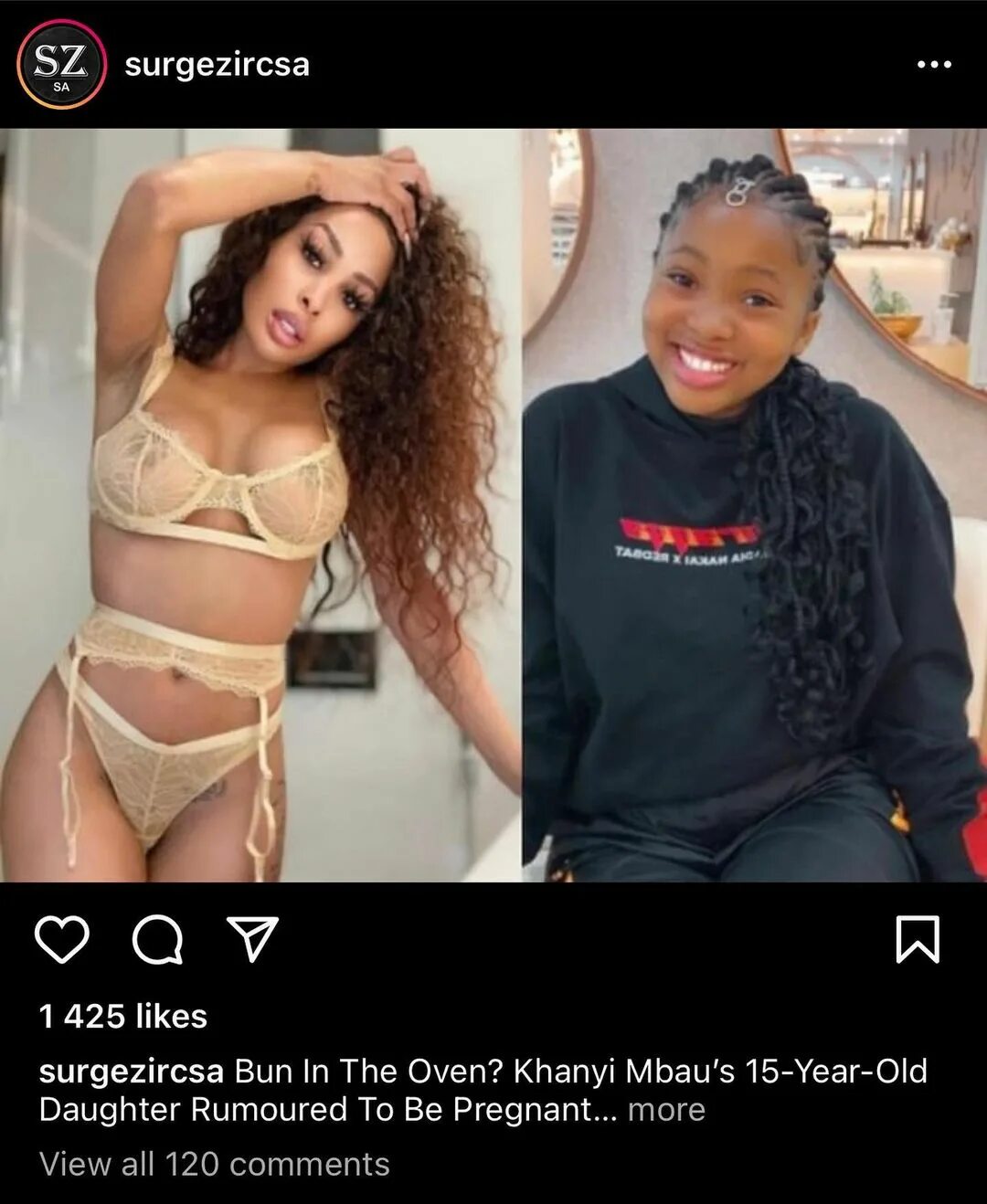 Khanyi Mbau Metanoia в Instagram: "I am not one to entertain gossip es...