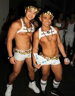 Newest gay white party outfits Sale OFF - 55